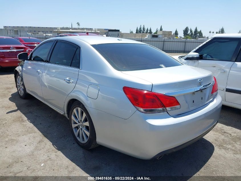 2011 Toyota Avalon Limited VIN: 4T1BK3DB9BU429340 Lot: 39451635