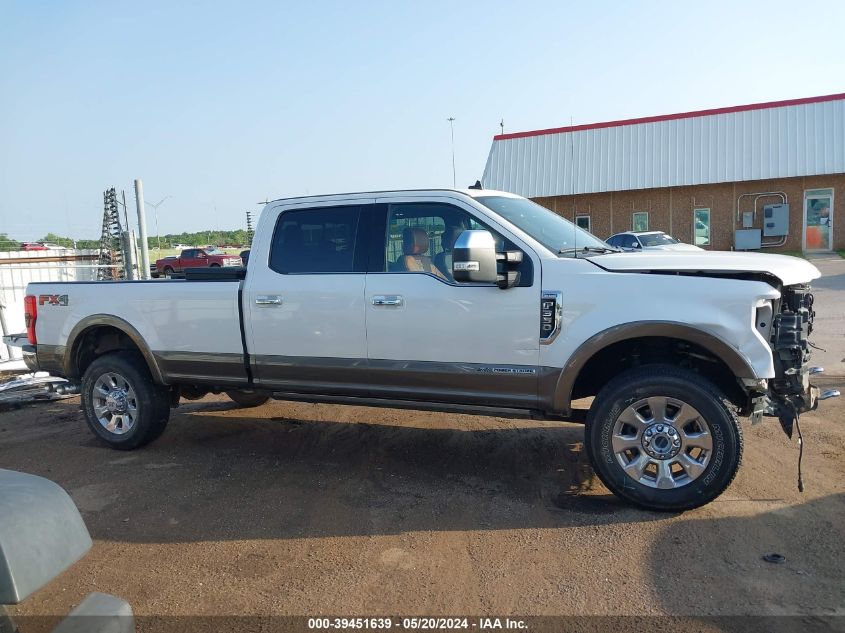 2019 Ford F-350 King Ranch VIN: 1FT8W3BT3KEE73245 Lot: 39451639