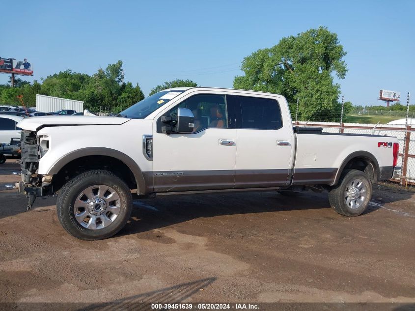 2019 Ford F-350 King Ranch VIN: 1FT8W3BT3KEE73245 Lot: 39451639