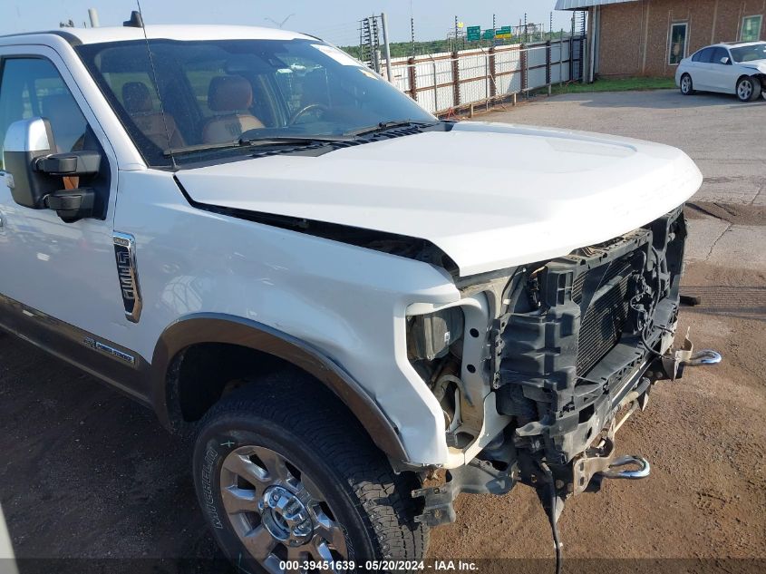 2019 Ford F-350 King Ranch VIN: 1FT8W3BT3KEE73245 Lot: 39451639