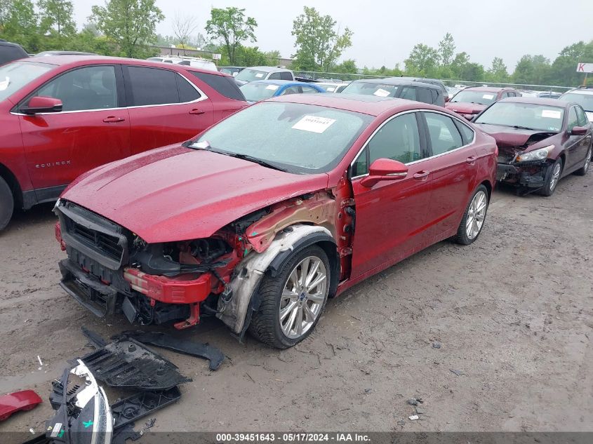 2017 Ford Fusion Platinum VIN: 3FA6P0D93HR139409 Lot: 39451643