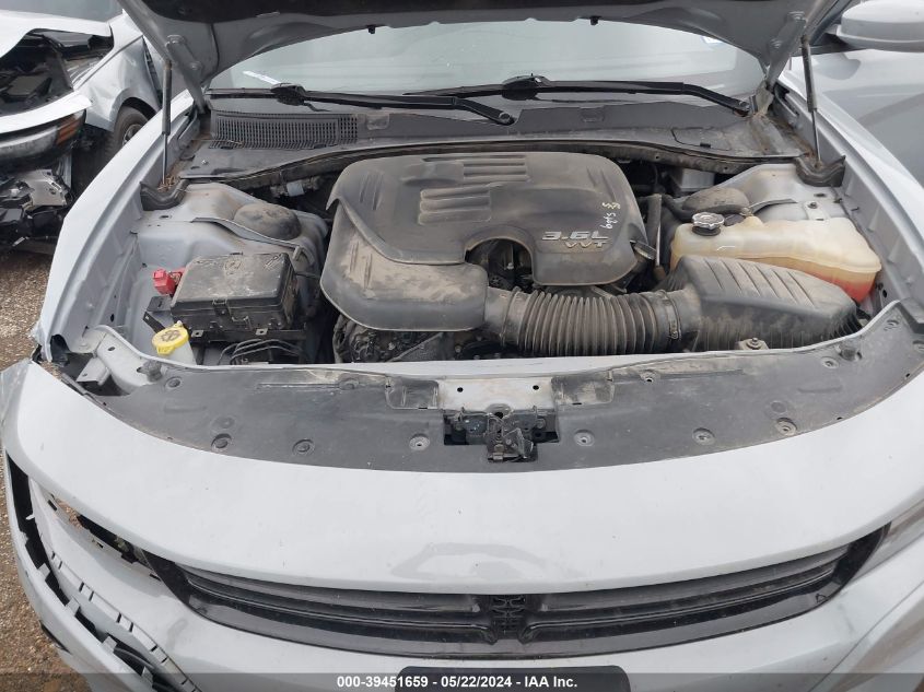 2021 Dodge Charger Sxt Rwd VIN: 2C3CDXBG7MH515118 Lot: 39451659