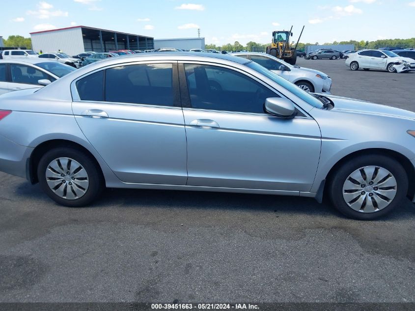 2010 Honda Accord Sdn Lx VIN: 1HGCP2F3XAA095072 Lot: 39451663