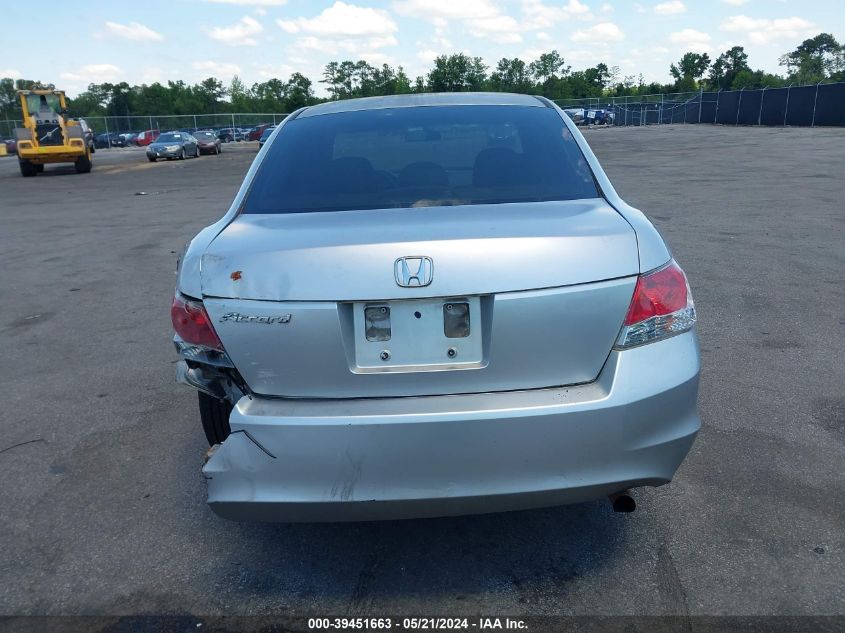 2010 Honda Accord Sdn Lx VIN: 1HGCP2F3XAA095072 Lot: 39451663