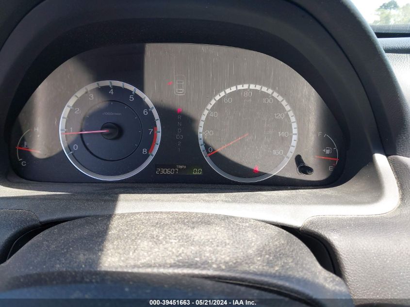 2010 Honda Accord Sdn Lx VIN: 1HGCP2F3XAA095072 Lot: 39451663