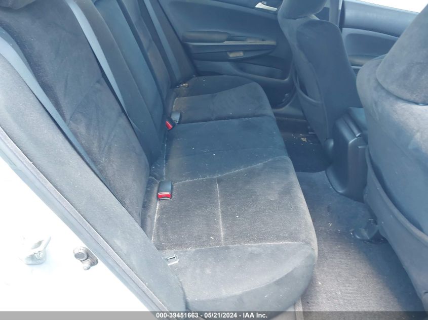 2010 Honda Accord Sdn Lx VIN: 1HGCP2F3XAA095072 Lot: 39451663