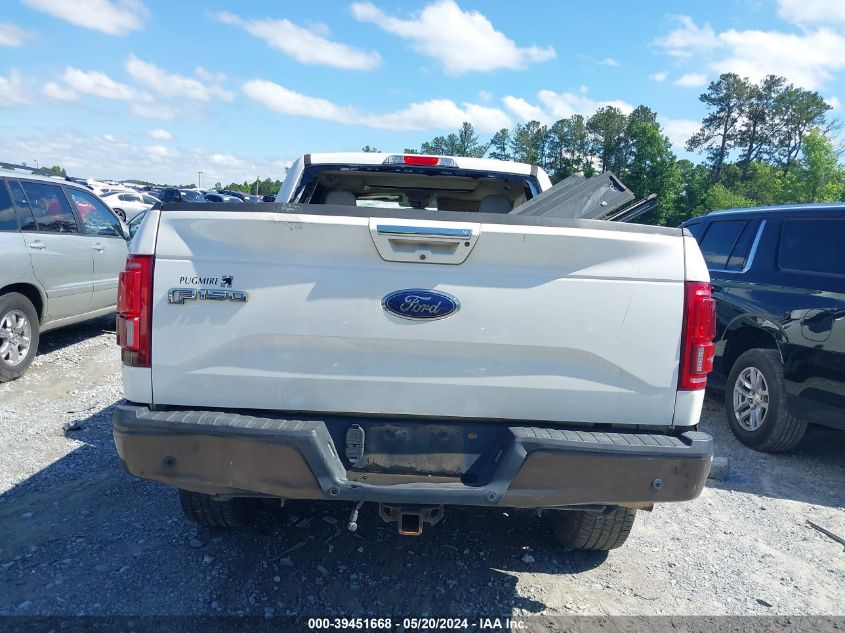 2015 Ford F-150 Lariat VIN: 1FTEW1EG4FFB59030 Lot: 39451668