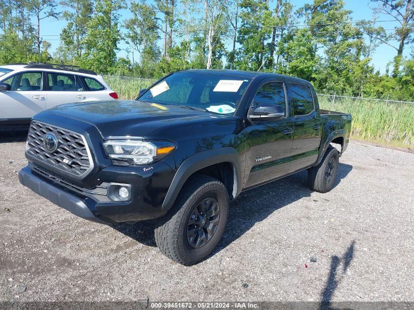 2021 Toyota Tacoma Trd Off-Road VIN: 3TMCZ5AN5MM418177 Lot: 39451672