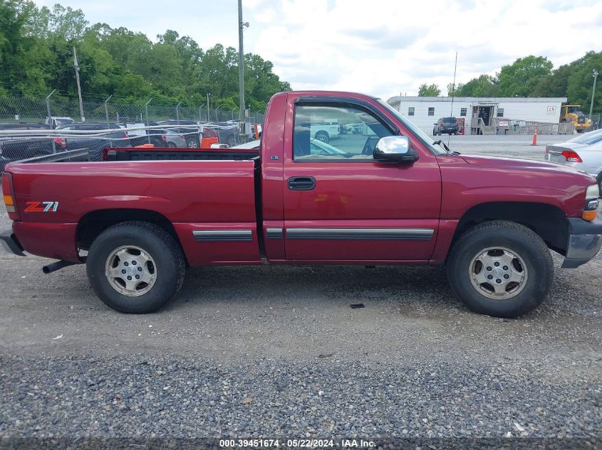 2000 Chevrolet Silverado 1500 Ls VIN: 1GCEK14T8YZ236736 Lot: 39451674