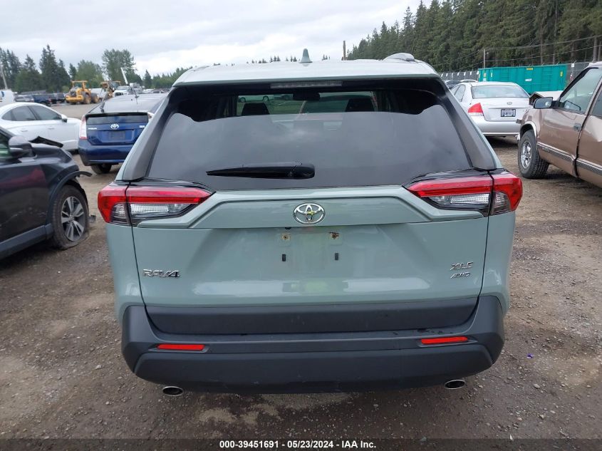 2021 TOYOTA RAV4 XLE - JTMP1RFV7MD073593
