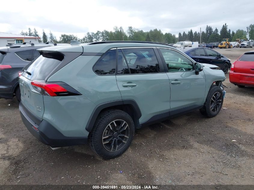 2021 TOYOTA RAV4 XLE - JTMP1RFV7MD073593