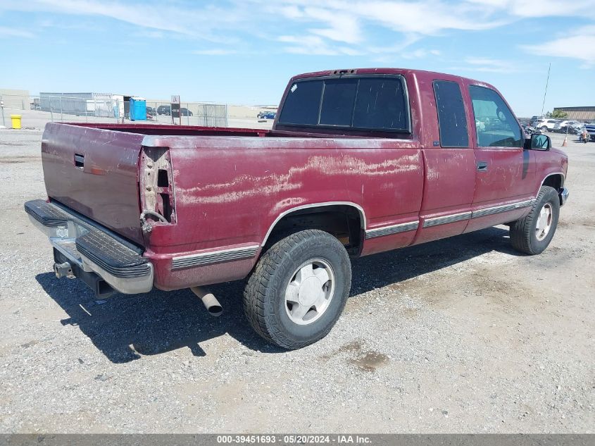 1996 GMC Sierra K1500 VIN: 1GTEK19R4TE543799 Lot: 39451693