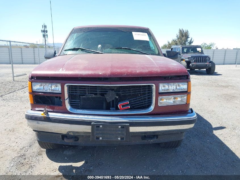 1996 GMC Sierra K1500 VIN: 1GTEK19R4TE543799 Lot: 39451693