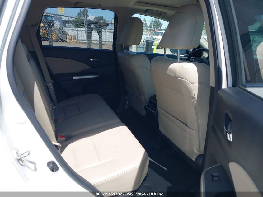 2015 Honda Cr-V Touring VIN: 5J6RM4H91FL107727 Lot: 39451702