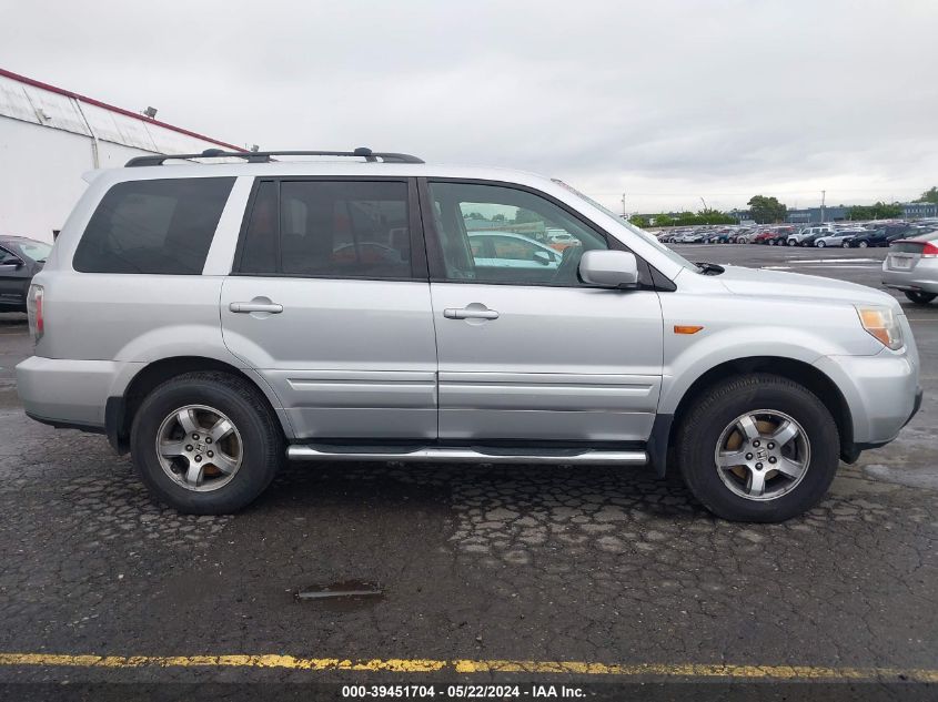 2006 Honda Pilot Ex-L VIN: 2HKYF18596H562210 Lot: 39451704
