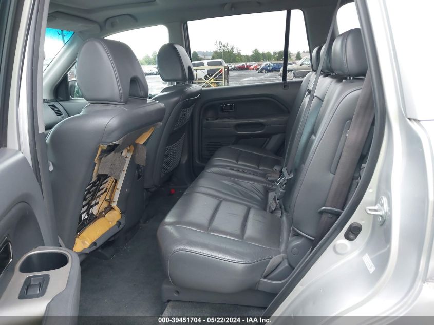 2006 Honda Pilot Ex-L VIN: 2HKYF18596H562210 Lot: 39451704