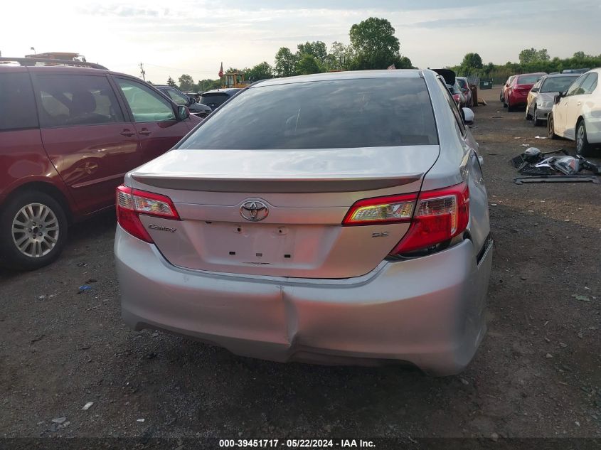 2014 Toyota Camry Se VIN: 4T1BF1FK0EU772712 Lot: 39451717