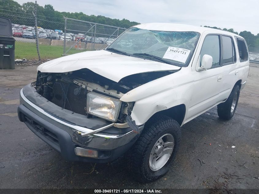 2000 Toyota 4Runner Sr5 V6 VIN: JT3GN86R0Y0156205 Lot: 39451721