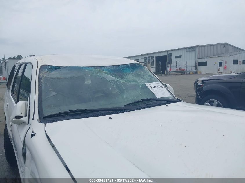 2000 Toyota 4Runner Sr5 V6 VIN: JT3GN86R0Y0156205 Lot: 39451721