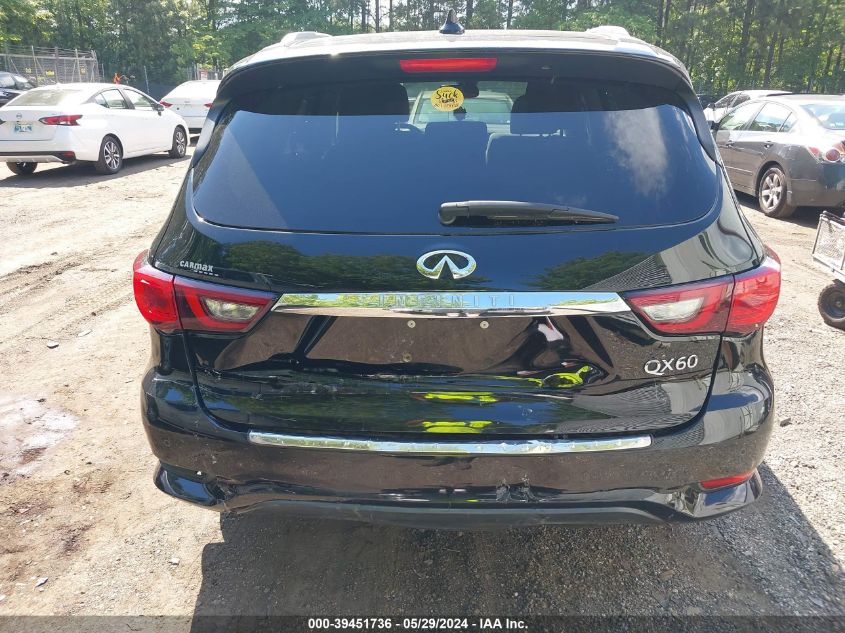 2018 Infiniti Qx60 VIN: 5N1DL0MM2JC527314 Lot: 39451736