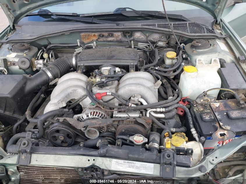 2003 Subaru Legacy Outback H6 3.0 Ll Bean VIN: 4S3BH806937609278 Lot: 39451746