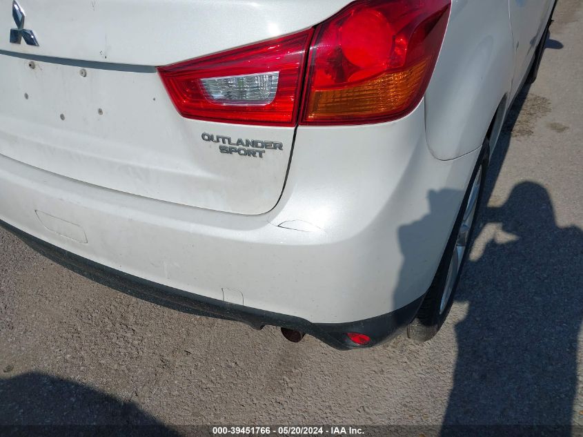 2015 Mitsubishi Outlander Sport Es VIN: 4A4AR3AUXFE031886 Lot: 39451766