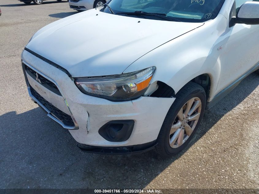 2015 Mitsubishi Outlander Sport Es VIN: 4A4AR3AUXFE031886 Lot: 39451766