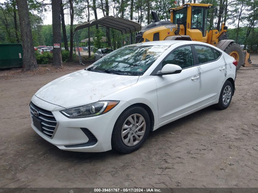 5NPD74LF8HH155964 2017 HYUNDAI ELANTRA - Image 2