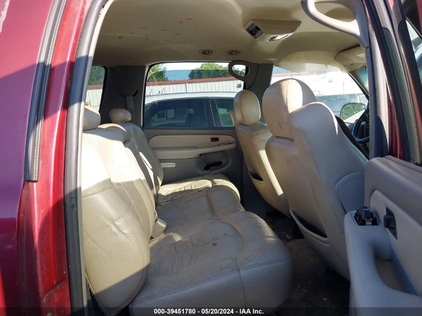 2001 Chevrolet Suburban 1500 Ls VIN: 1GNEC16T91J291282 Lot: 39451780