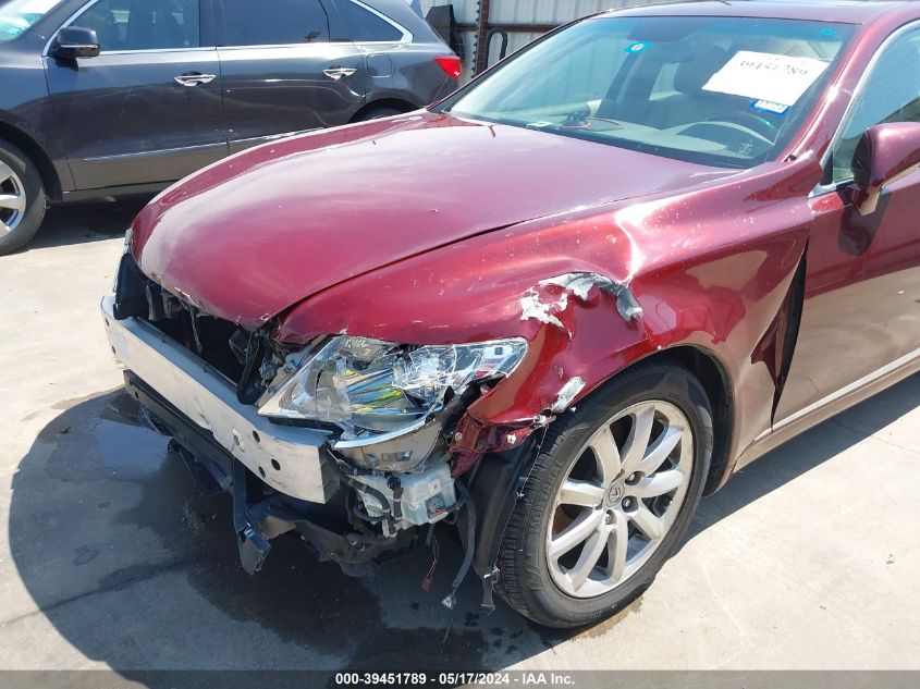 2009 Lexus Ls 460 VIN: JTHBL46FX95090324 Lot: 39451789