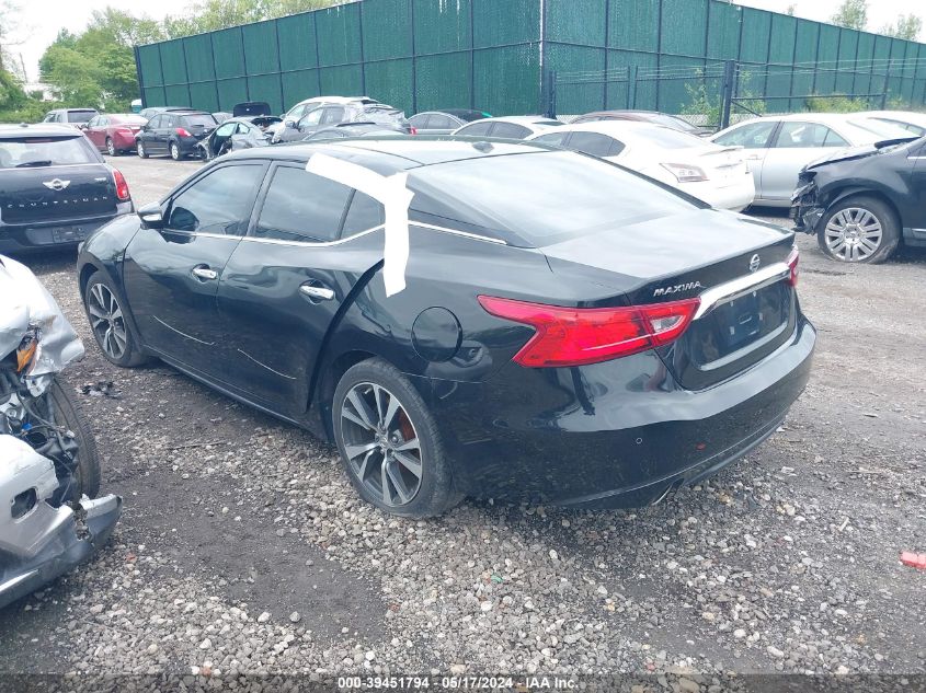 VIN 1N4AA6AP4GC385383 2016 Nissan Maxima, 3.5 SL no.3