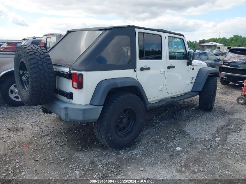 2007 Jeep Wrangler Unlimited X VIN: 1J4GA39147L151726 Lot: 39451804