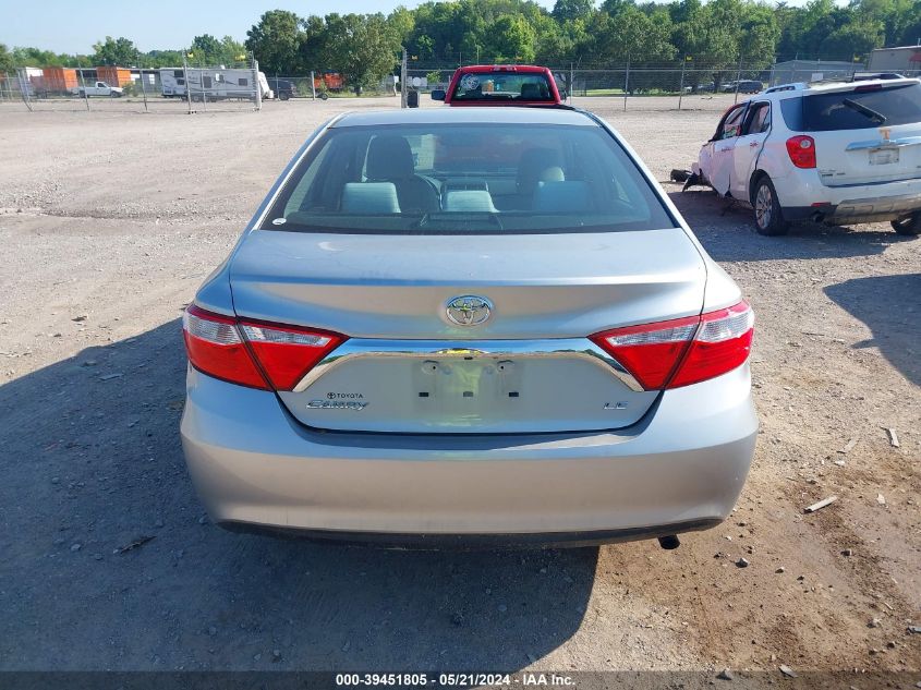 2015 Toyota Camry Le VIN: 4T4BF1FK0FR486270 Lot: 39451805