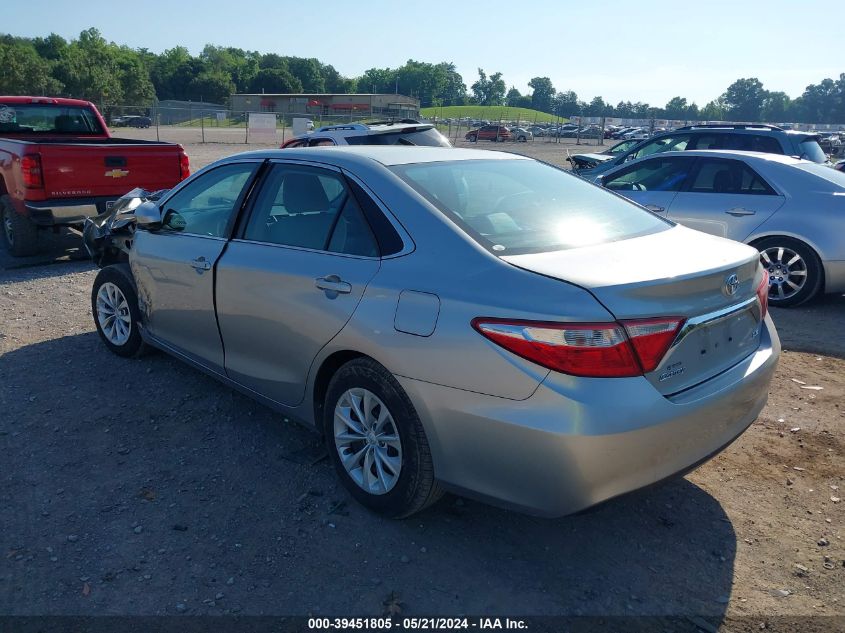 2015 Toyota Camry Le VIN: 4T4BF1FK0FR486270 Lot: 39451805