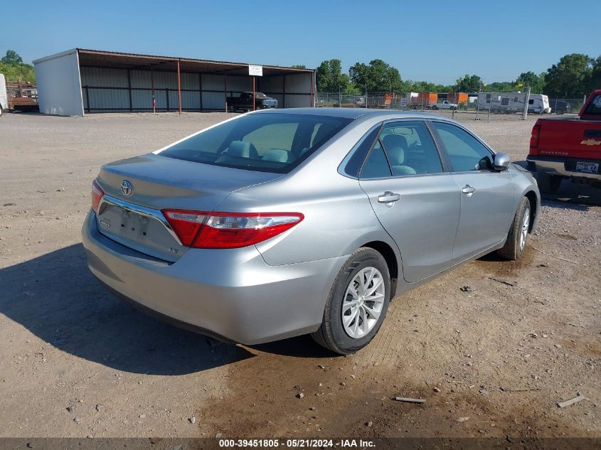 2015 Toyota Camry Le VIN: 4T4BF1FK0FR486270 Lot: 39451805