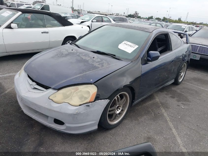 2004 Acura Rsx VIN: JH4DC53844S004312 Lot: 39451823