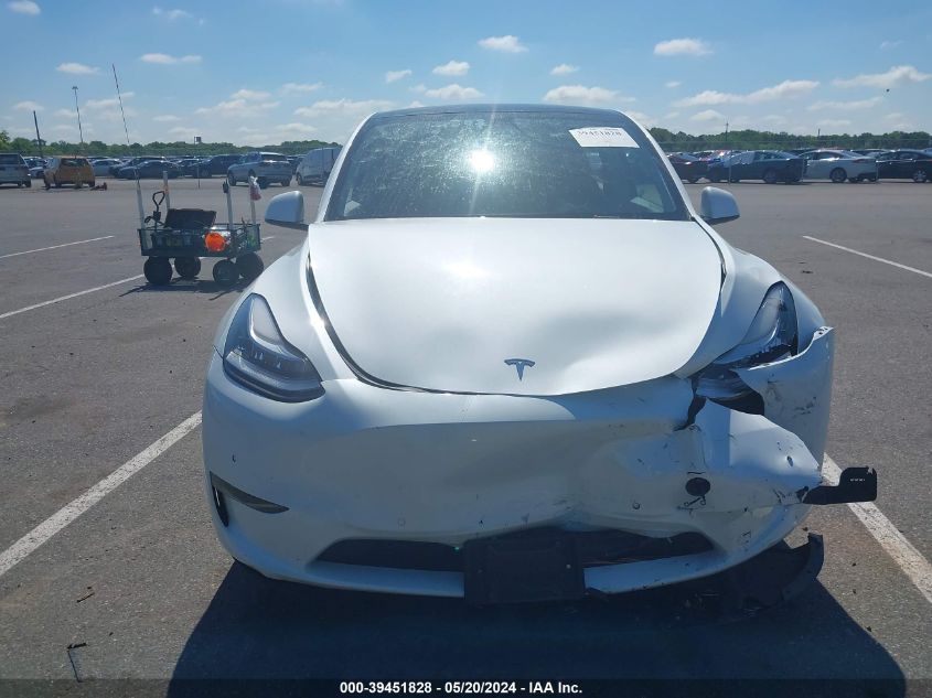 2020 Tesla Model Y Long Range Dual Motor All-Wheel Drive/Performance Dual Motor All-Wheel Drive VIN: 5YJYGDEF7LF000764 Lot: 39451828