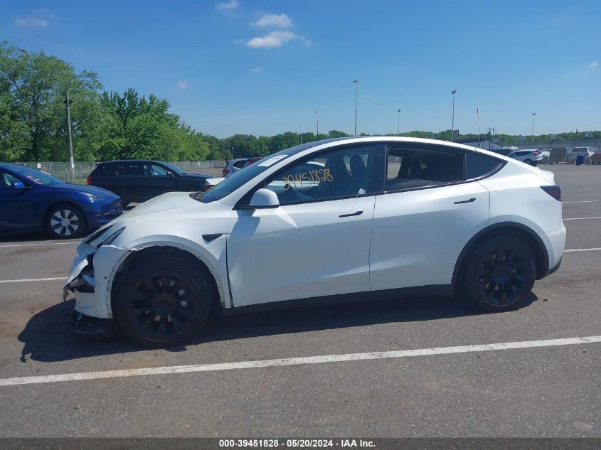 2020 Tesla Model Y Long Range Dual Motor All-Wheel Drive/Performance Dual Motor All-Wheel Drive VIN: 5YJYGDEF7LF000764 Lot: 39451828