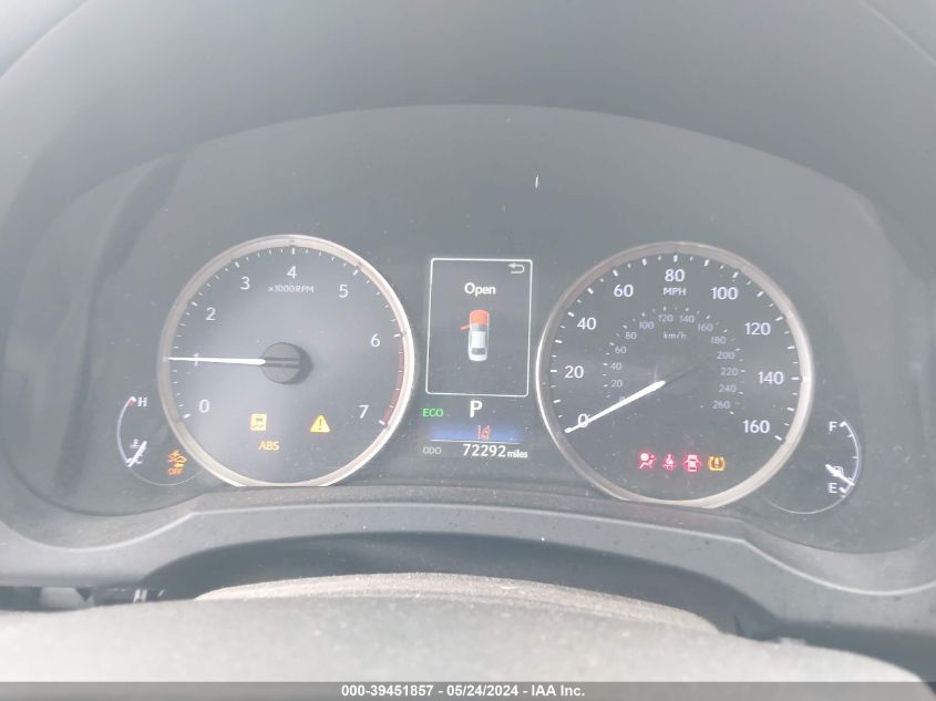 2019 Lexus Is 300 VIN: JTHBA1D24K5093374 Lot: 39451857