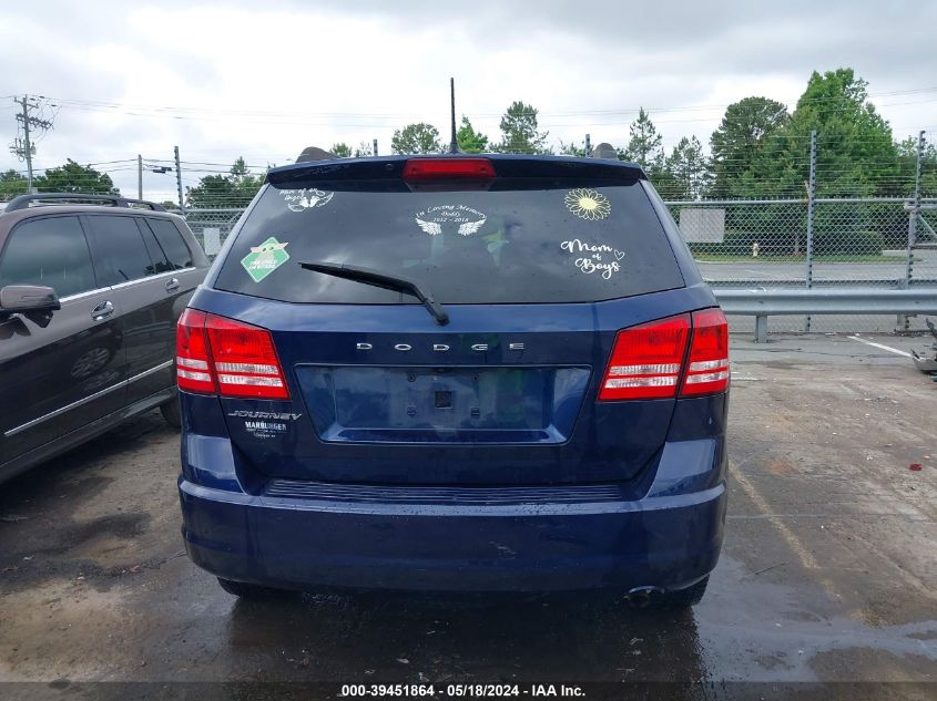 2018 Dodge Journey Se VIN: 3C4PDCAB6JT447795 Lot: 39451864