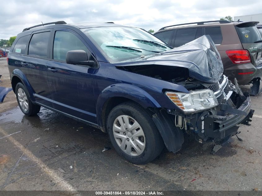 2018 Dodge Journey Se VIN: 3C4PDCAB6JT447795 Lot: 39451864