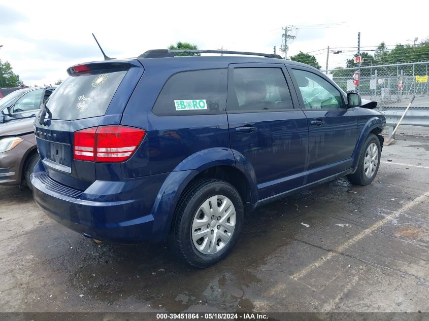 2018 Dodge Journey Se VIN: 3C4PDCAB6JT447795 Lot: 39451864