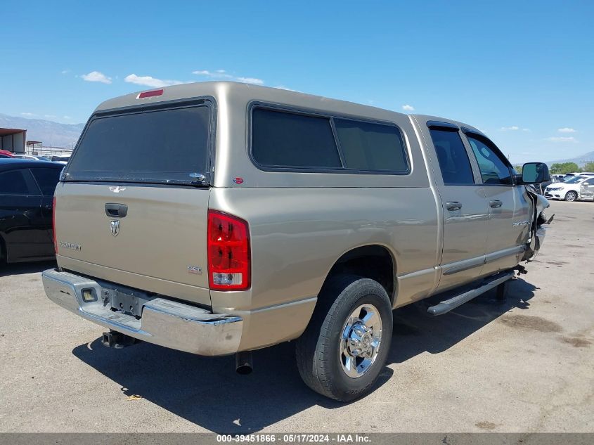 2005 Dodge Ram 2500 Slt/Laramie VIN: 3D7KR28C85G746276 Lot: 39451866