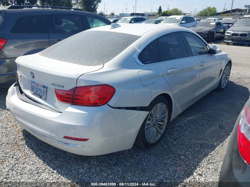 2015 BMW 428 Gran Coupe VIN: WBA4A9C55FGL86390 Lot: 39451899