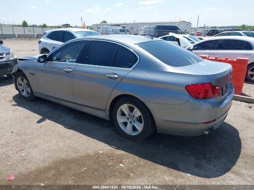 2013 BMW 528I VIN: WBAXG5C52DDY31722 Lot: 39451928