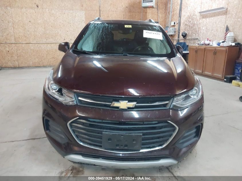 2021 Chevrolet Trax Fwd Lt VIN: KL7CJLSB8MB326436 Lot: 39451929