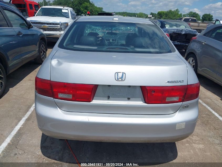 2005 Honda Accord 3.0 Ex VIN: 1HGCM66595A003781 Lot: 39451931