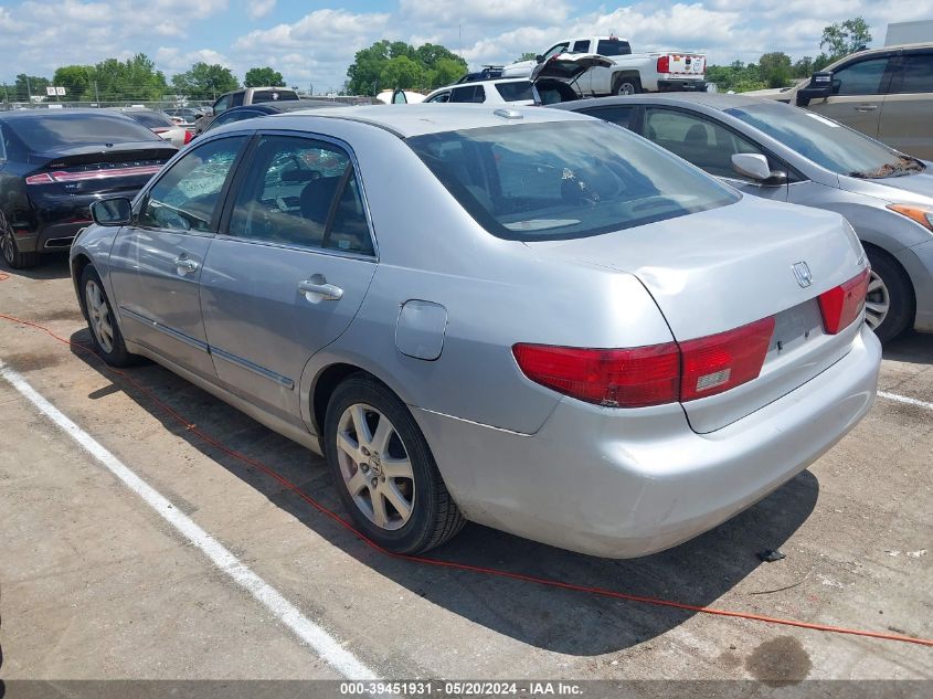 2005 Honda Accord 3.0 Ex VIN: 1HGCM66595A003781 Lot: 39451931