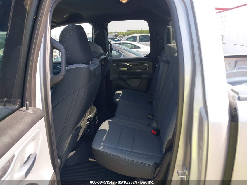 2021 Ram 1500 Big Horn Quad Cab 4X4 6'4 Box VIN: 1C6SRFBT3MN761985 Lot: 39451942