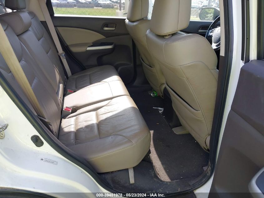 2013 Honda Cr-V Ex-L VIN: 5J6RM3H78DL032496 Lot: 39451978